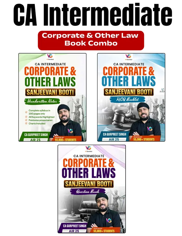 CA Intermediate Corporate and Other Laws - Soft Copy - CA Gurpreet Singh