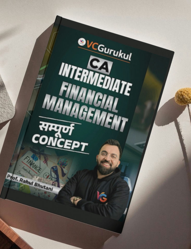 CA Intermediate Gr.2 - FM सम्पूर्ण Concept Only Hard Book- Prof. Rahul Bhutani