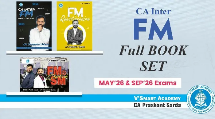 Inter FM Complete Book Set | By CA Prashant Sarda