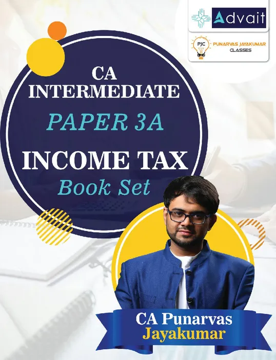 CA Inter Income Tax (DT) Book Set by CA Punarvas Jayakumar