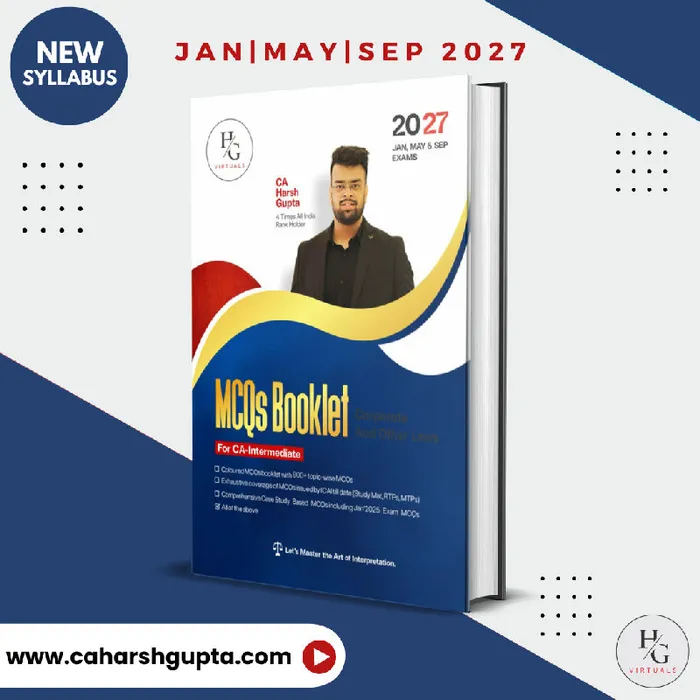 MCQ Booklet – CA Inter