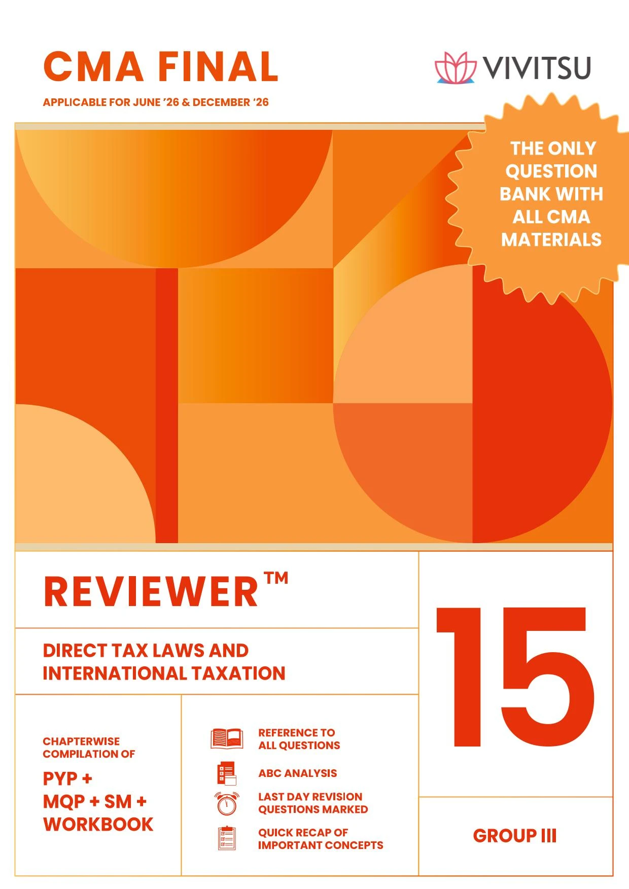 CMA Final Direct Tax Laws and International Taxation — Reviewer cover
