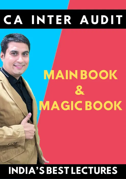 CA Inter Audit Books along with Magic Book