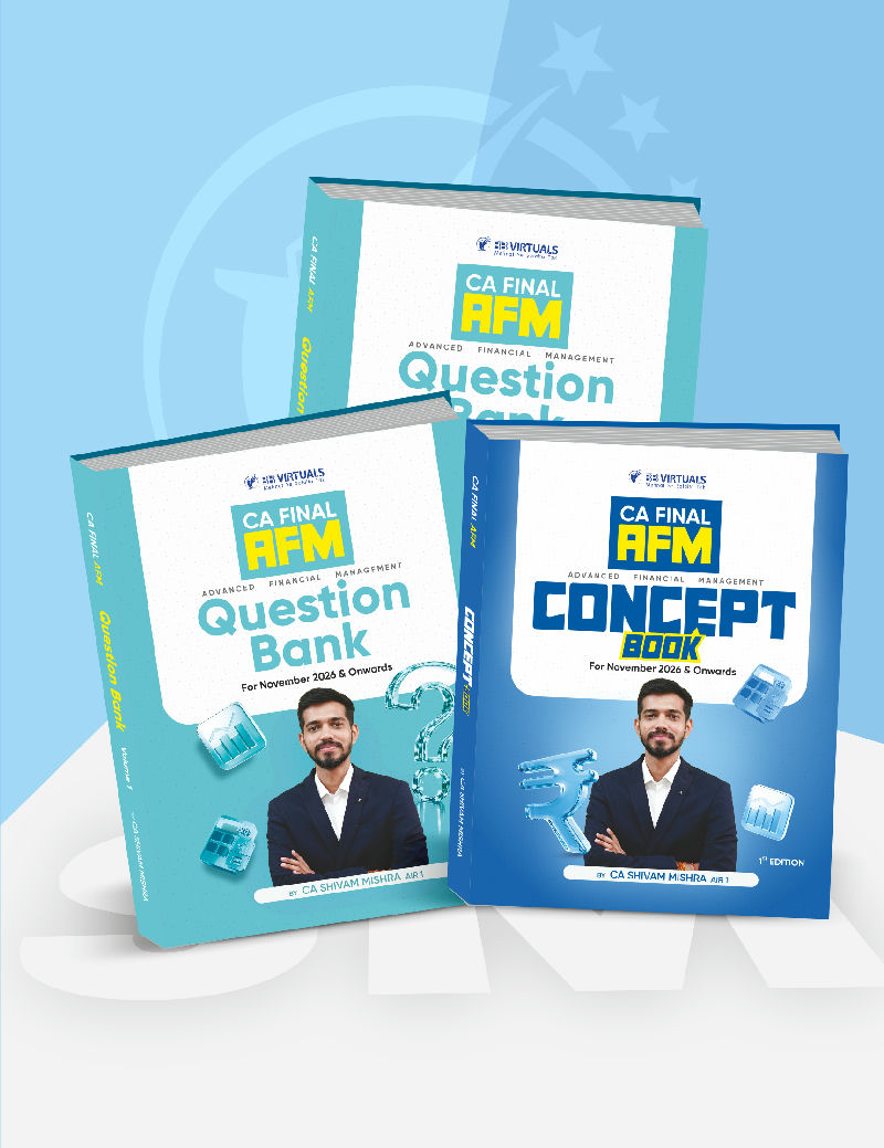 CA Final AFM Concept Book & Question Bank By CA Shivam Mishra