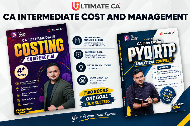 Costing Compendium & PYQ RTP Analytical Compiler of Costing & Management