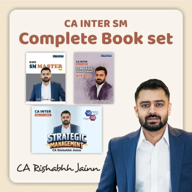 CA Inter SM Complete Book set