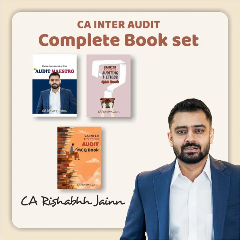 CA Inter Audit Complete Book Set