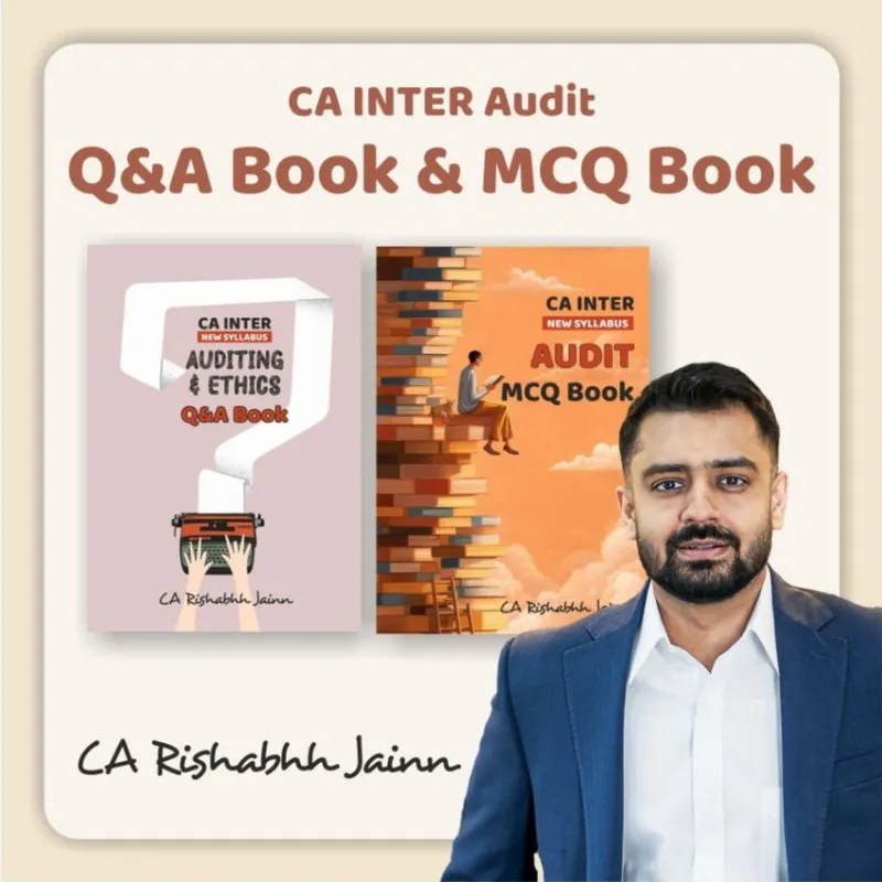 CA Inter Audit Q&A Book & MCQ Book