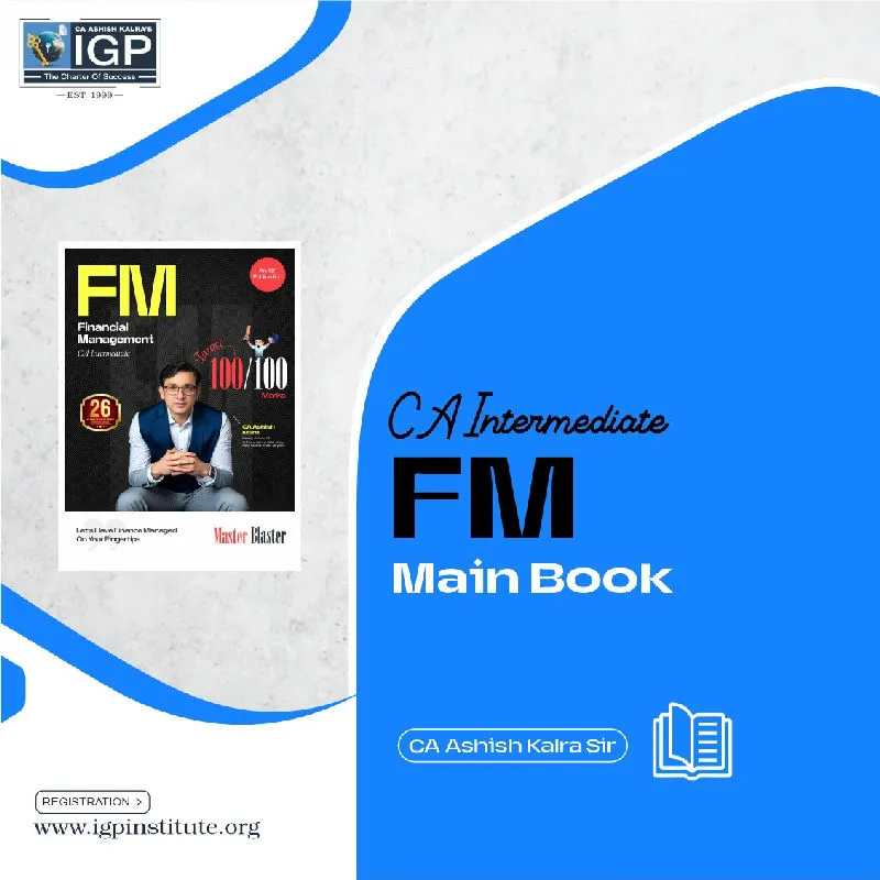 CA Inter - FM Book New Syllabus