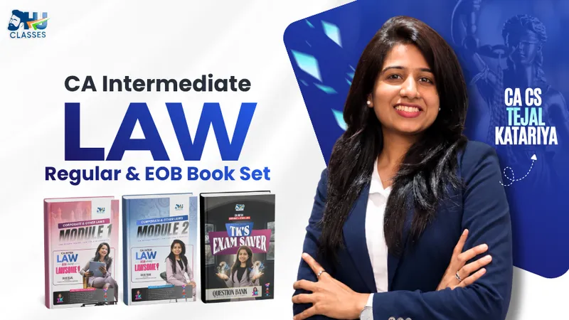 CA Inter Law Complete Book Set