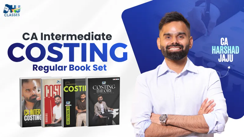 CA Inter Costing Regular Complete Book Set