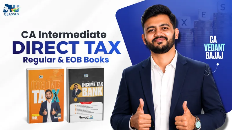 CA Inter Direct Tax (2025 Act) Complete Book Set