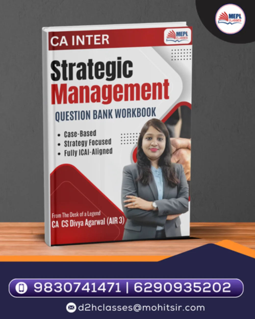 CA Inter - Strategic Management - Workbook By CA CS Divya Agarwal (AIR 3)