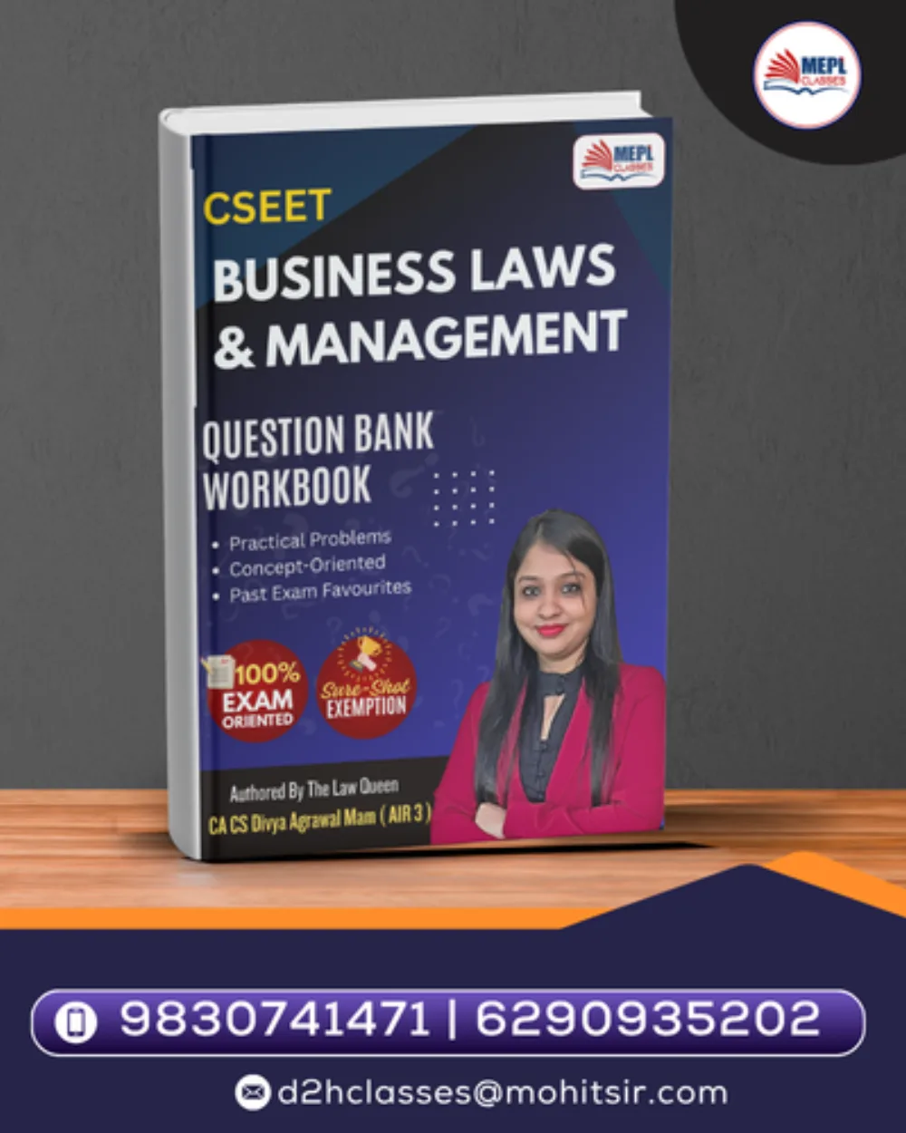 CS EET - Business Laws and Management Workbook By CA CS Divya Agarwal (AIR 3)
