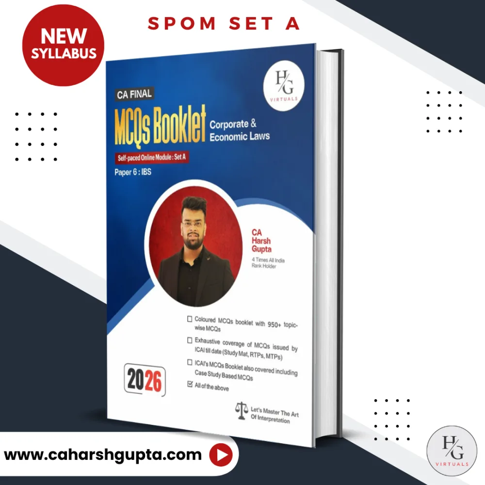 MCQ Booklet – SPOM Set A