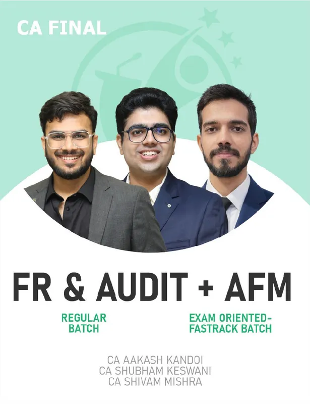 CA Shubham Keswani, CA Aakash Kandoi, CA Shivam Mishra