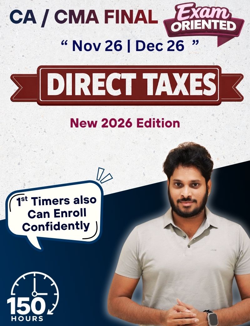 P15 Direct Tax Laws & International Taxation (DIT)