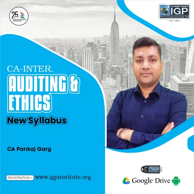 CA Inter Auditing and Ethics by CA Pankaj Garg