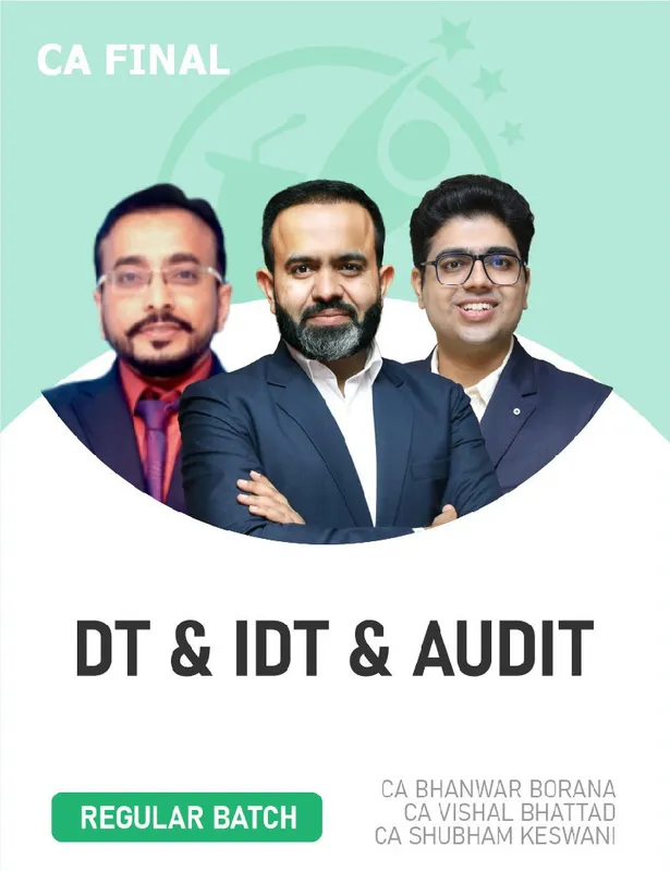 CA Bhanwar Borana, CA Shubham Keswani, CA Vishal Bhattad