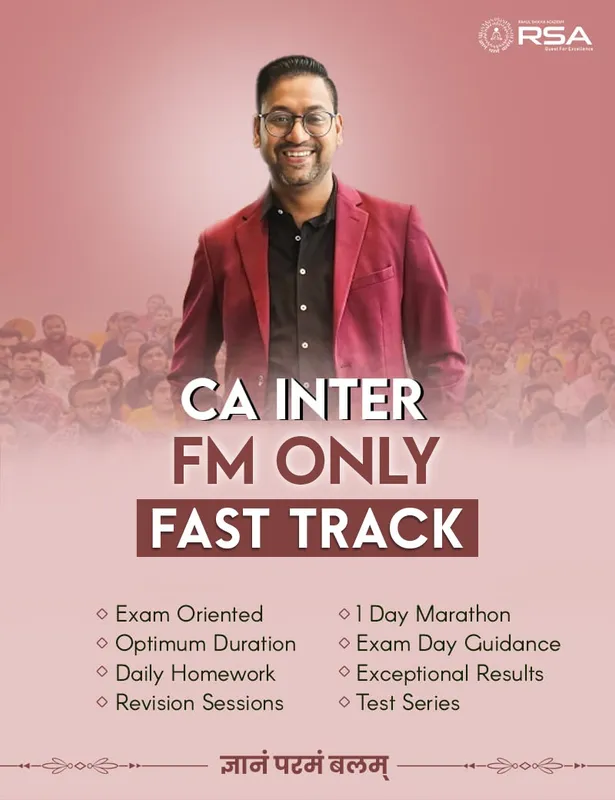 FM Only Fast Track (New Course)