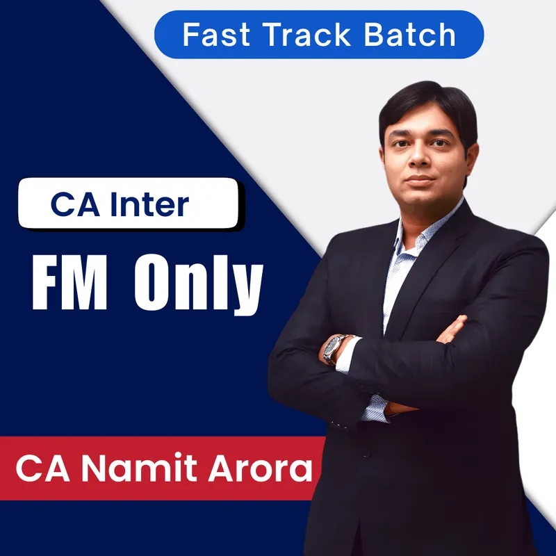 CA Inter Financial Management by CA Namit Arora
