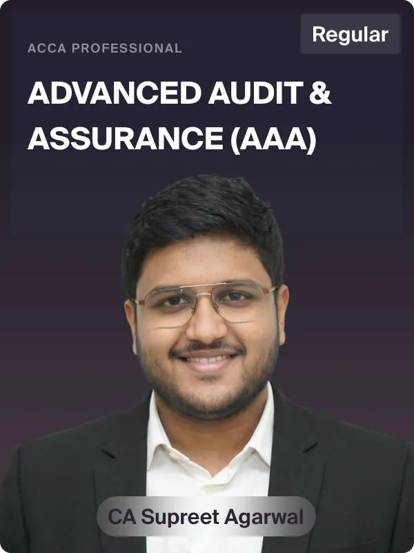 Advanced Audit and Assurance (AAA)