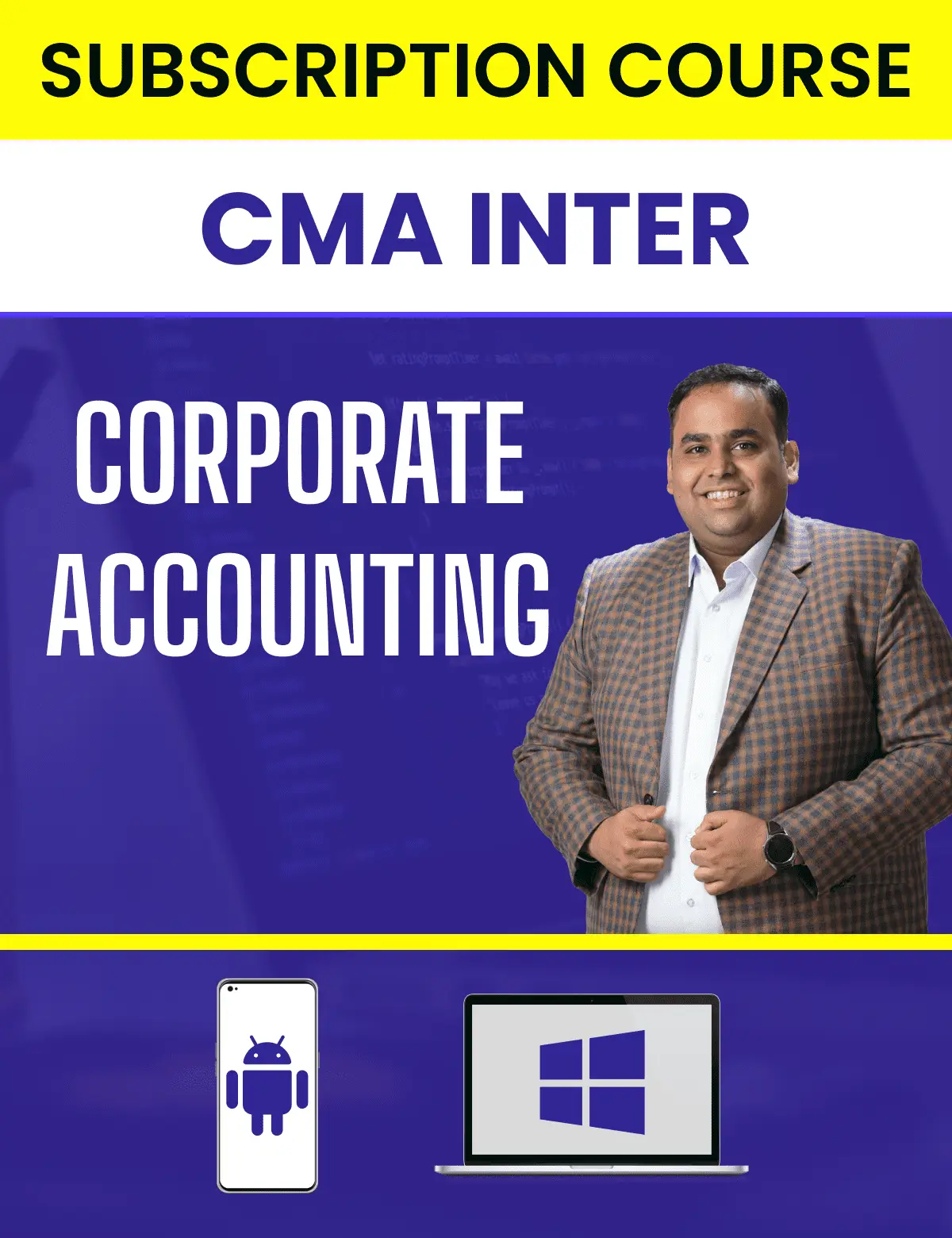 CMA Inter Corporate Accounting - Subscription Course (New Syllabus)