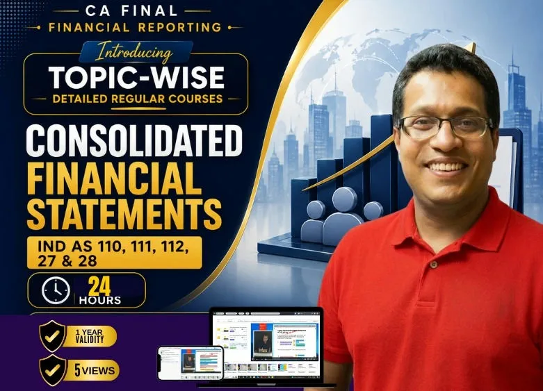 CA Final Financial Reporting by CA Sudarshan Agarwal