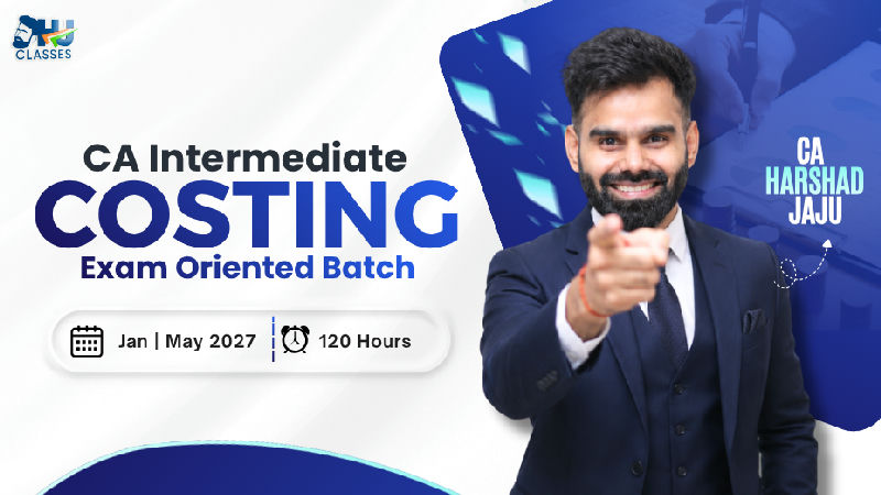 CA Inter Costing Recorded Exam Oriented – Jan & May 2027