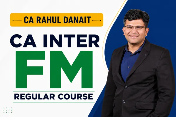 CA Inter Financial Management by CA Rahul Danait