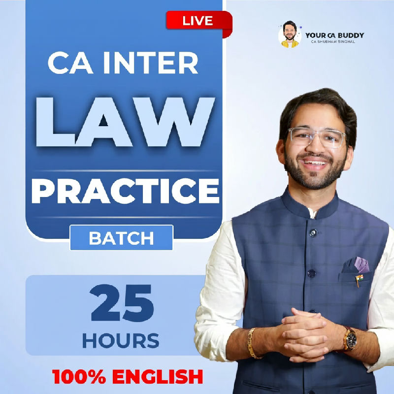 CA Inter Corporate and Other Laws by CA Shubham Singhal