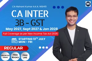 GST - CA Inter(May 2027, September 2027 & Jan 2028)