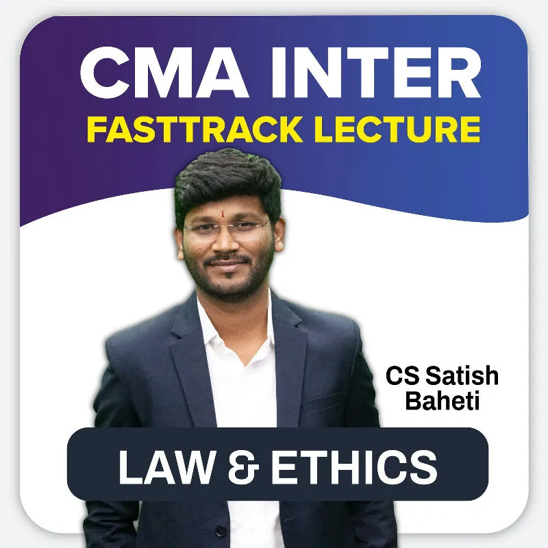 CMA Inter Law Fastrack Lectures By CS Satish Baheti