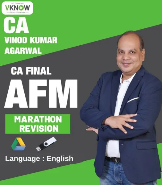 CA Final AFM (New Scheme) Marathon Revision by CA Vinod Kumar Agarwal (English)