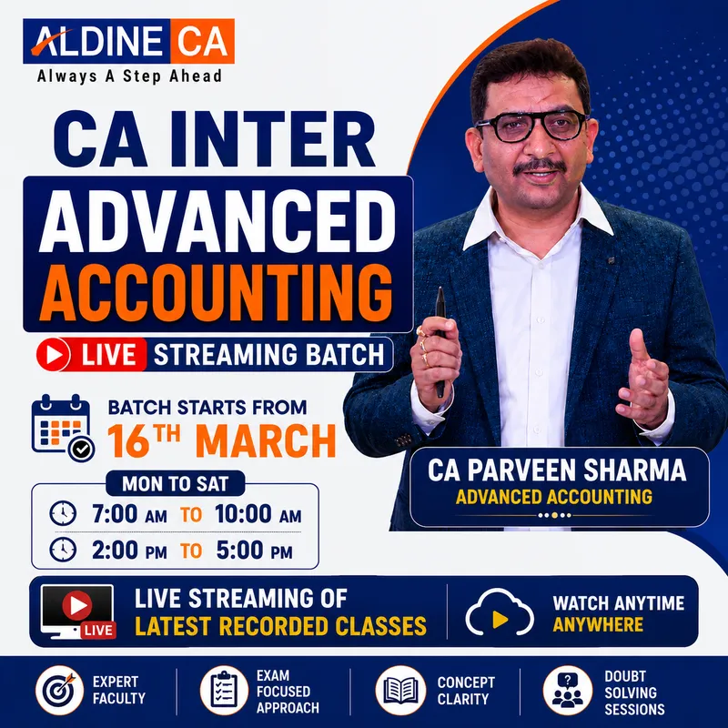 CA Inter Advanced Accounting by CA Parveen Sharma