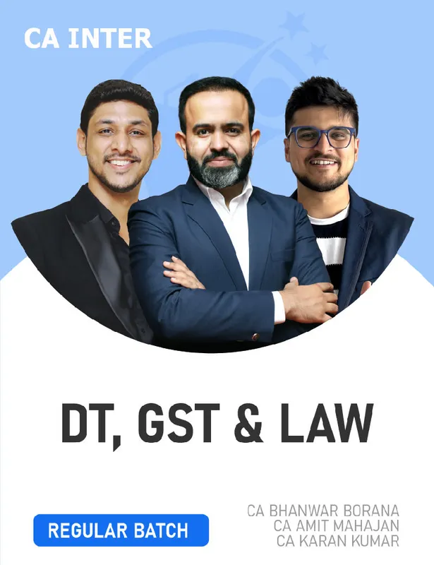 CA Bhanwar Borana, CA Karan Kumar, CA Amit Mahajan