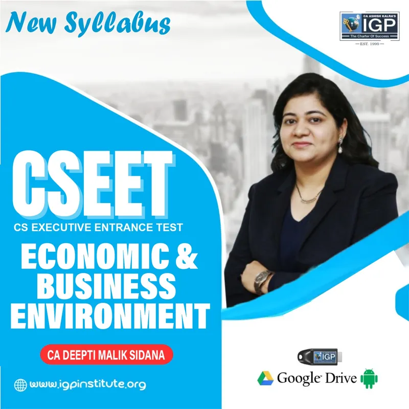 CSEET Economic and Business Environment