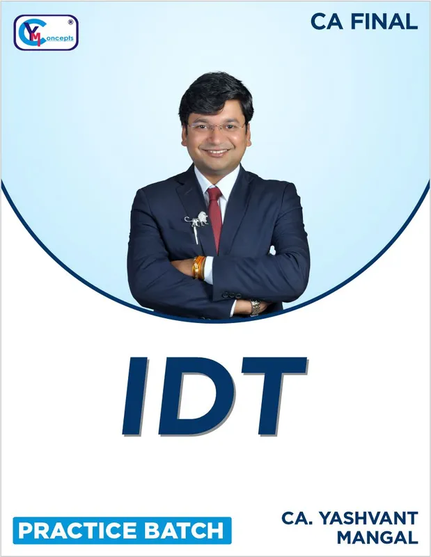 CA Final Indirect Tax Laws by CA Yashvant Mangal