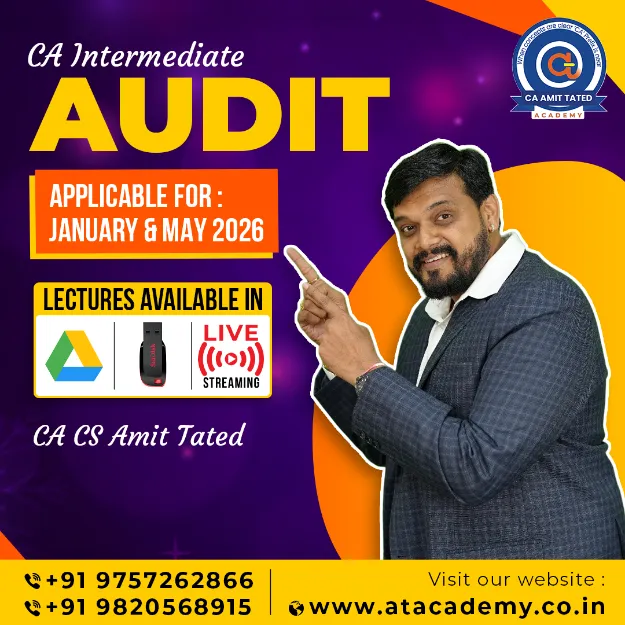 CA INTER AUDIT FOR JANUARY & MAY 2026 BY CA AMIT TATED