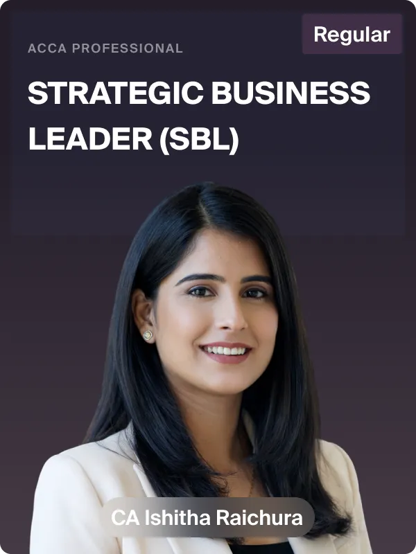 Strategic Business Leader (SBL)