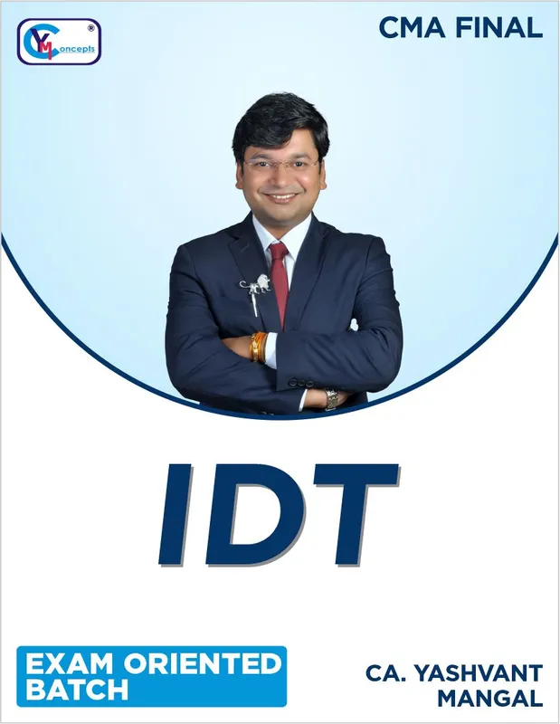 CMA Final Indirect Tax Laws-and Practice by CA Yashvant Mangal