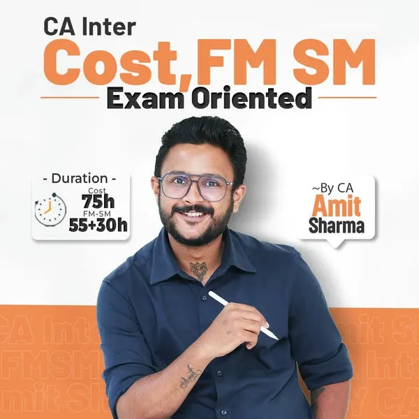 CA Inter Cost and Management Accounting by CA Amit Sharma