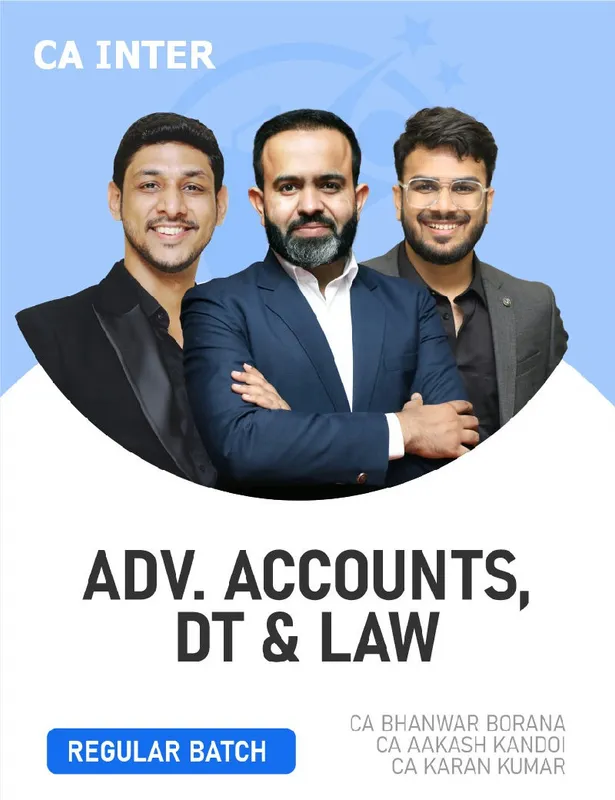 CA Bhanwar Borana, CA Aakash Kandoi, CA Karan Kumar