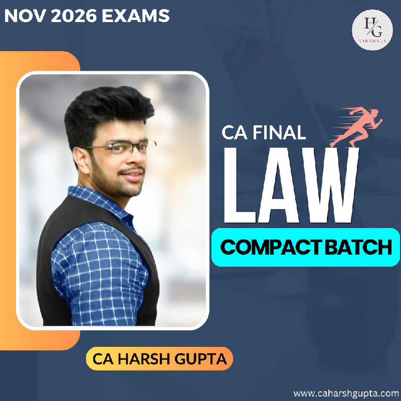 CA Final SET- A: Corporate and Economic Laws (SPOM) by CA Harsh Gupta