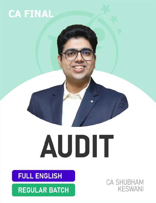 CA Final Advanced Auditing, Assurance and Professional Ethics by CA Shubham Keswani