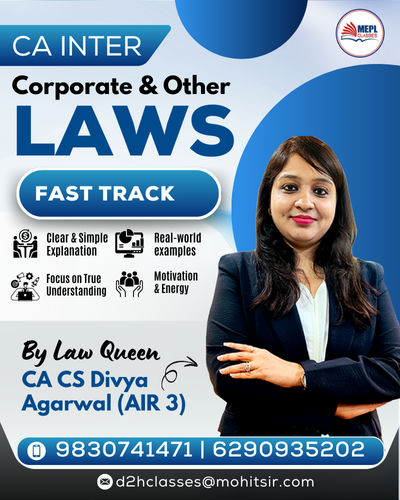 CA INTER - CORPORATE & OTHER LAWS - FAST TRACK BATCH
