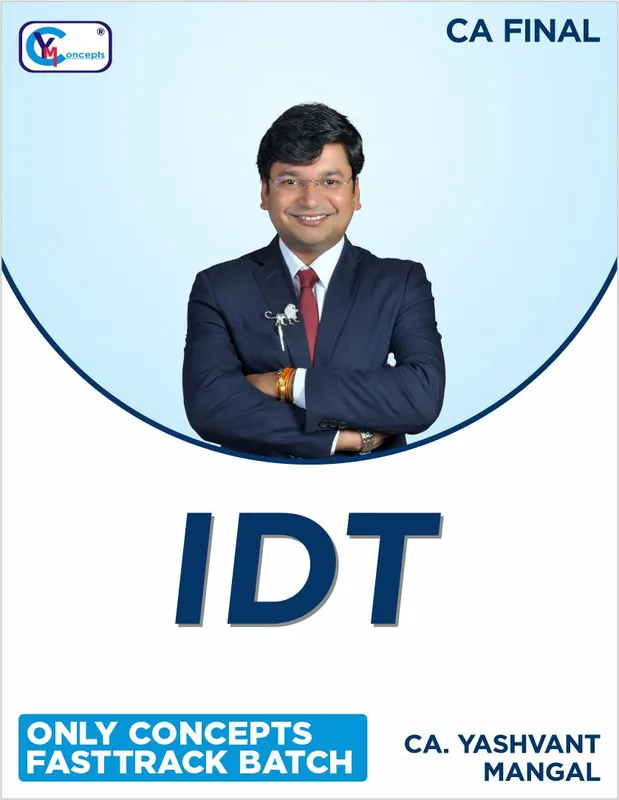 CA Final Indirect Tax Laws by CA Yashvant Mangal