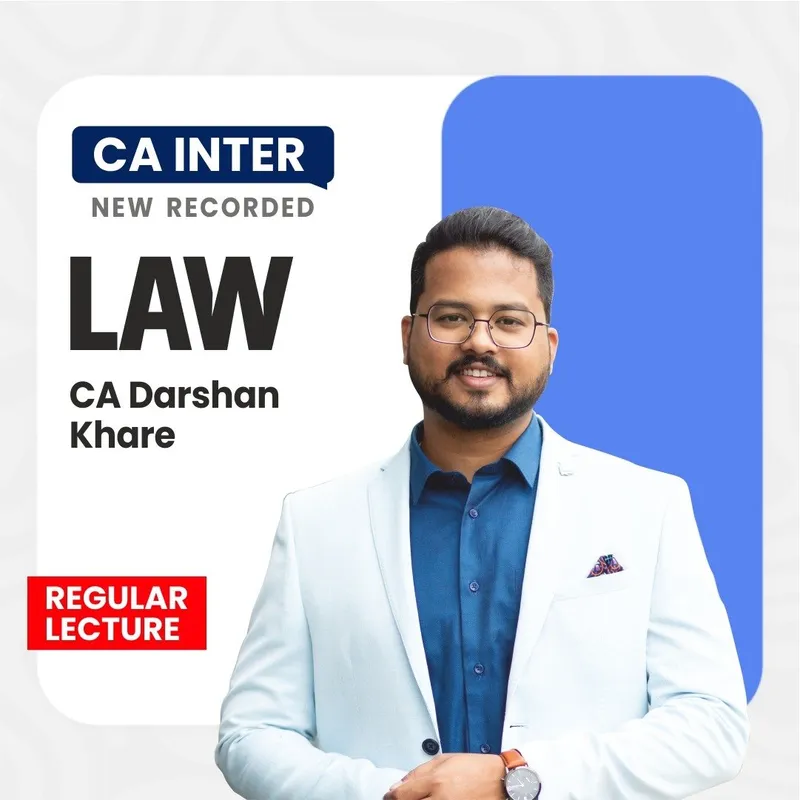 CA Inter Law Practice & Answer Writing Batch By CA Darshan Khare