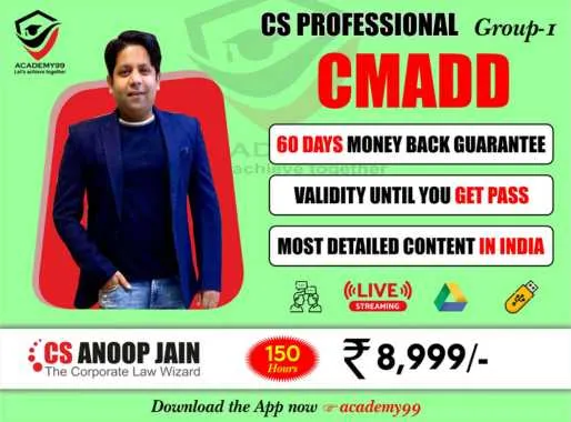 CS Professional Compliance Management, Audit and Due Diligence by CS Anoop Jain