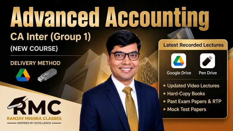 CA Inter Advanced Accounting by CA Ranjay Mishra